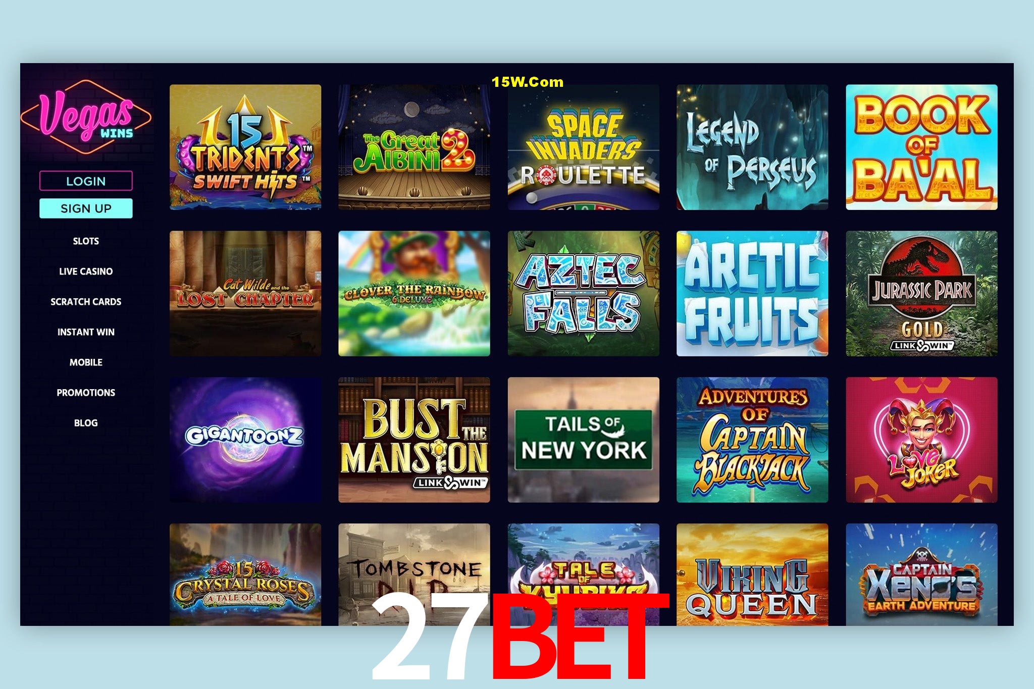 Games Directory 27Bet